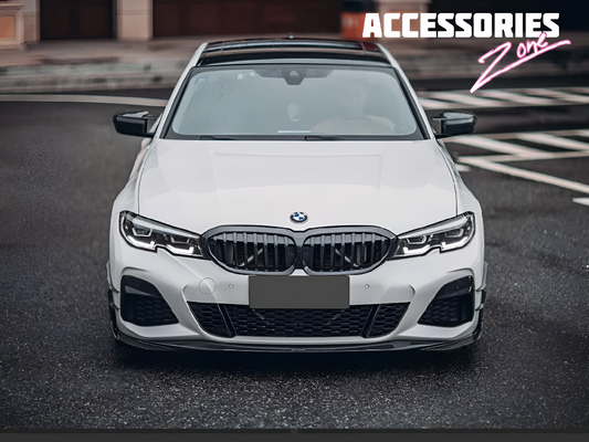 BMW G20 PRE LCI DRY CARBON FRONT LIP 3 SERIES 2019-2021