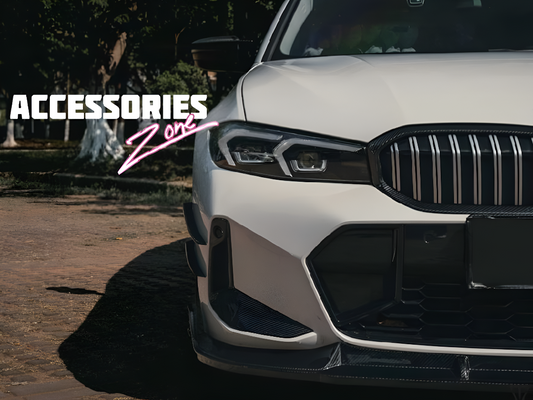 BMW G20 LCI FOG LIGHT COVER DRY CORBON FIBRE 2022-2025