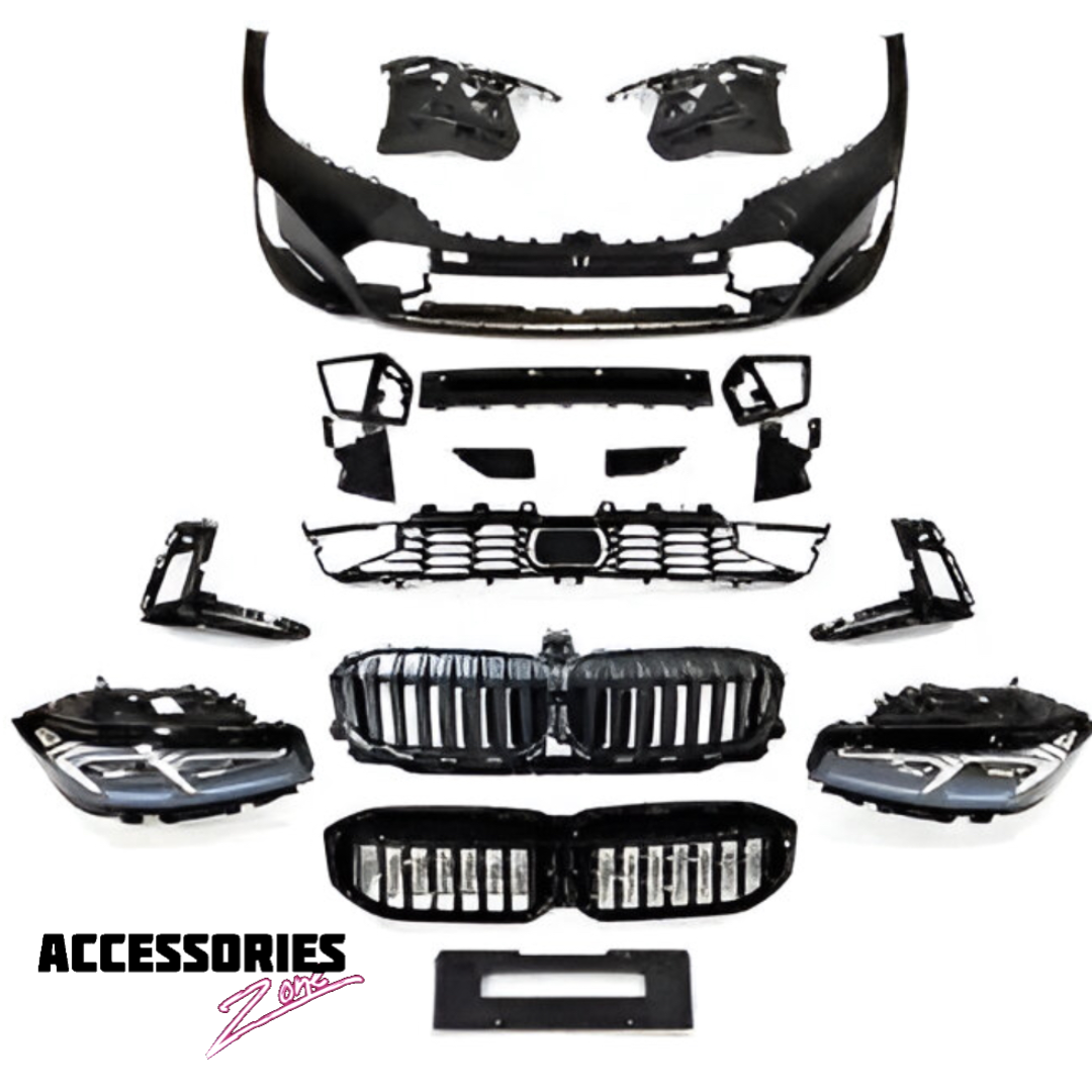 BMW 3 series G20 pre lci 2019-2021 to 3 series G20 lci 2022-2025 facelift kit