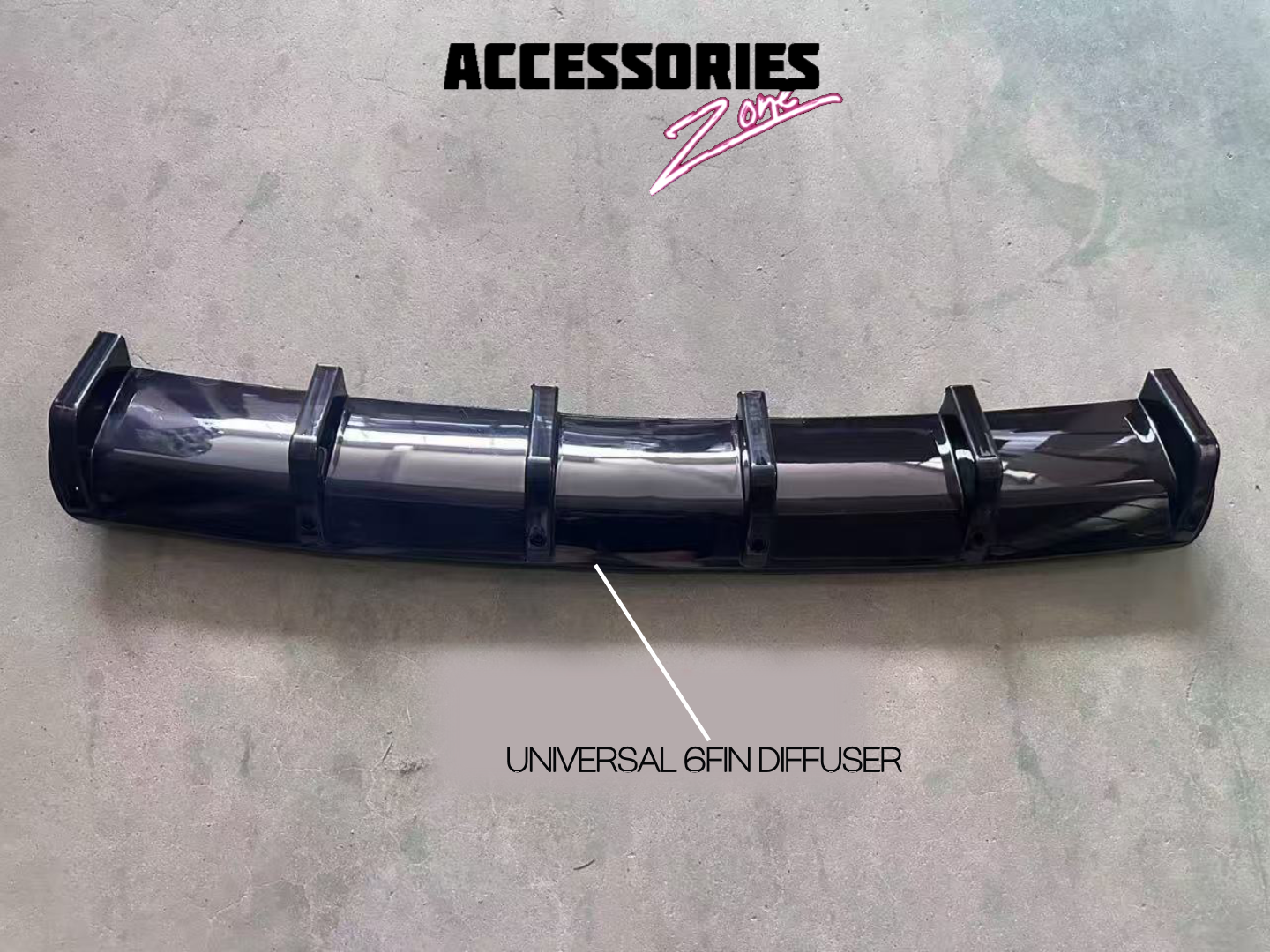 Universal 6 fin diffuser | big size