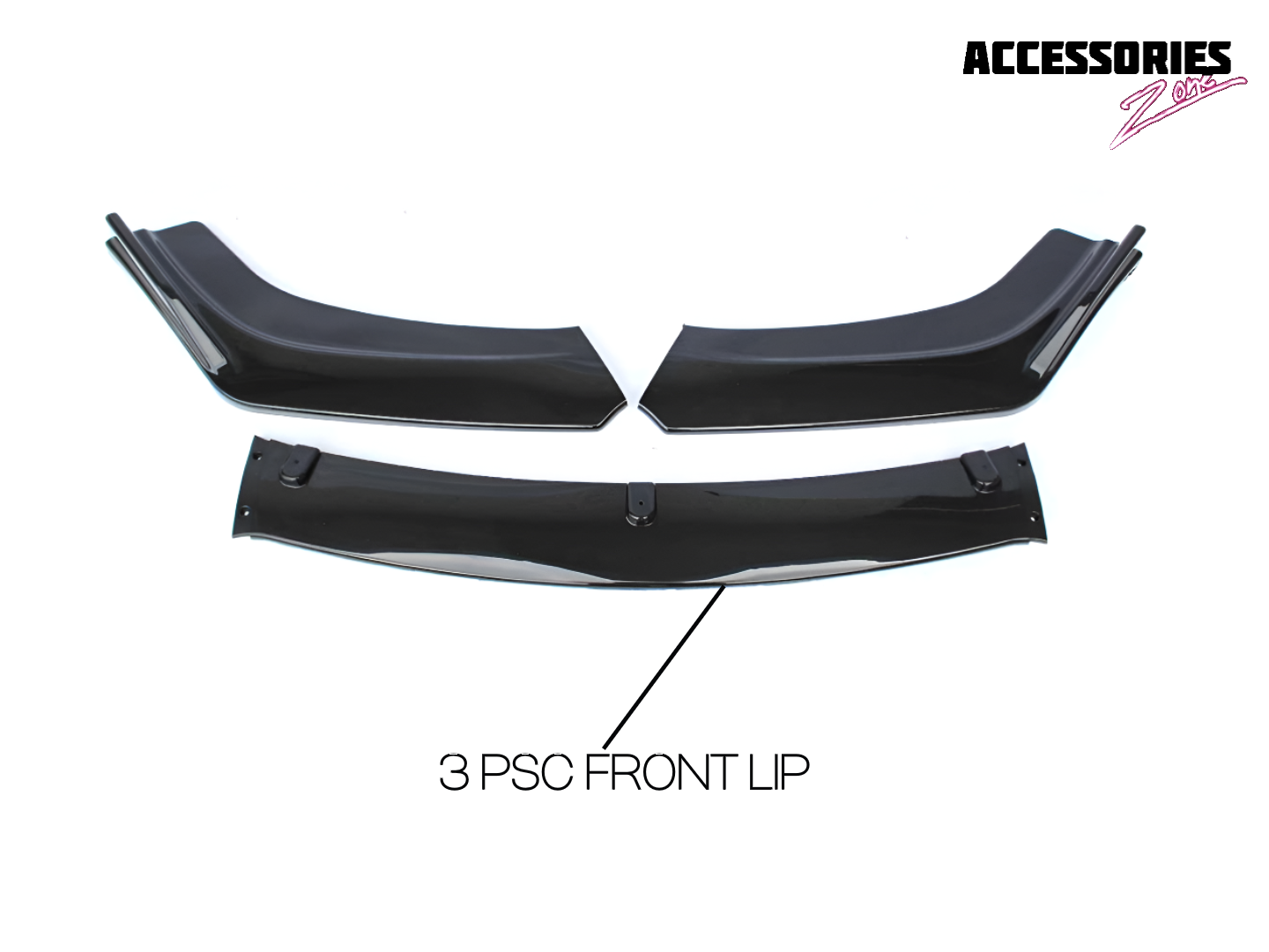Universal 3 fin front lip