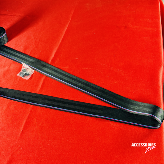 BMW STRIPPED SEAT BELT | OEM REPLACEMENT