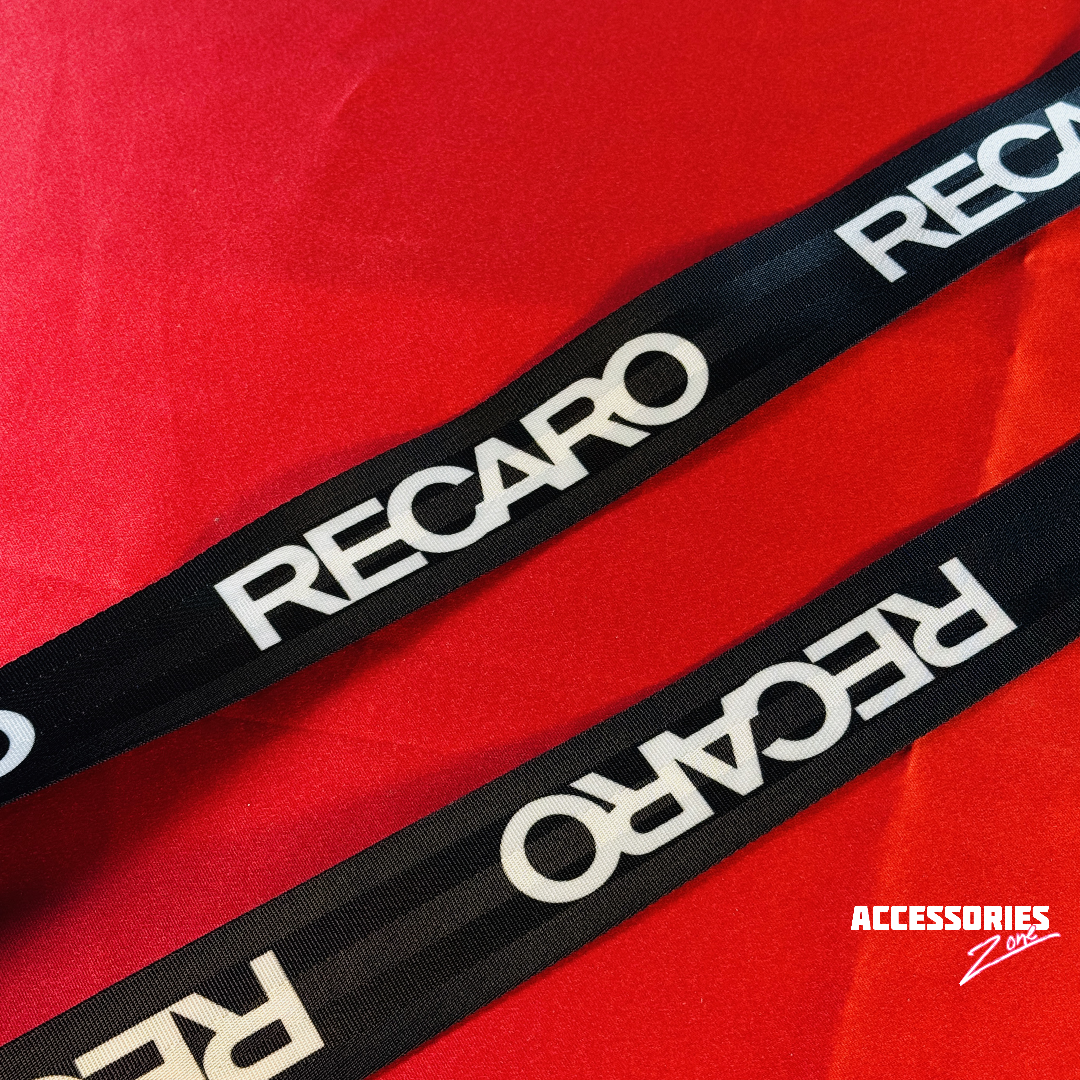 RECARO SEAR BELT BLACK | OEM REPLACEMENT