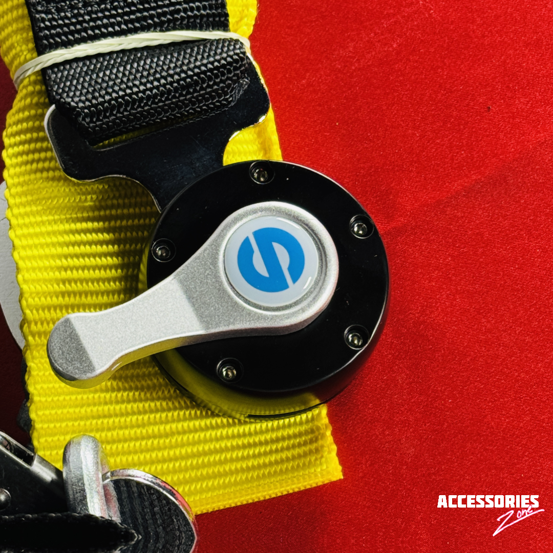 SPARCO 4 POINT HARNESS | SEAT BELT | BLACK