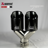 Akrapovic Exhaust Tip | Gloss Dual Carbo