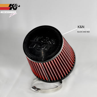 compare product knn air intake | small filter