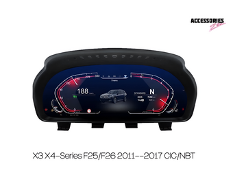 compare product BMW X3/X4 SERIES F25/F26 2011-2017 CIC/NBT