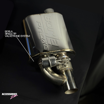 compare product Borla single tip velvotronic