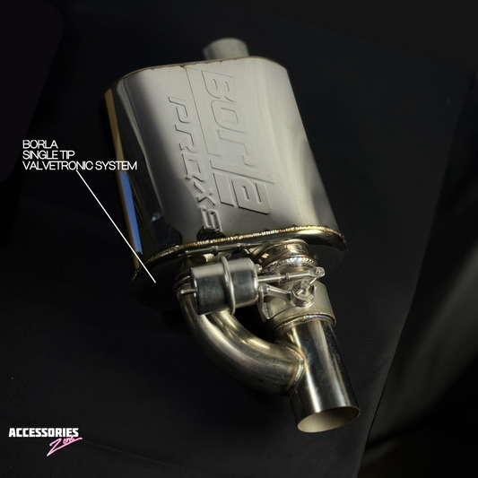 Borla single tip velvotronic