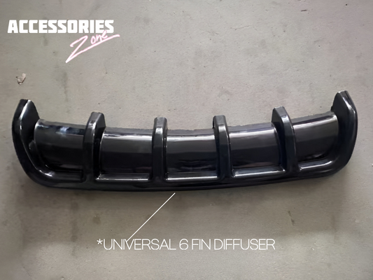 Universal 6 fin diffuser