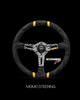 MOMO BLACK ALCANTARA STEERING WHEEL