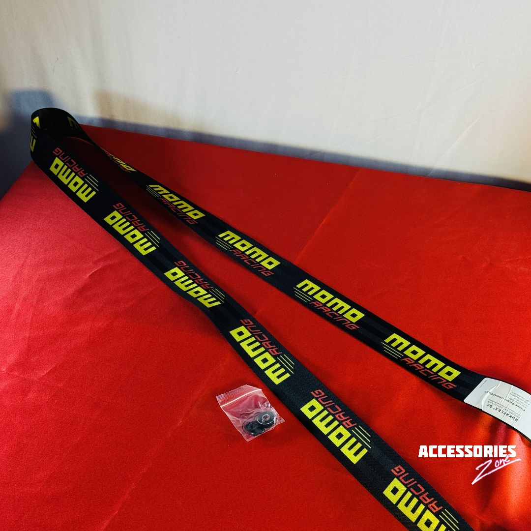 MOMO BLACK SEAT BELT | OEM REPLACMENT