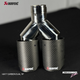 AKRAPOVIC MATTE CARBON DUAL TIP