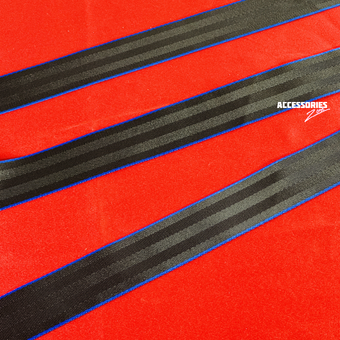 compare product BLACK WITH BLUE STRIPPED EDGES | OEM REPLACEMENT