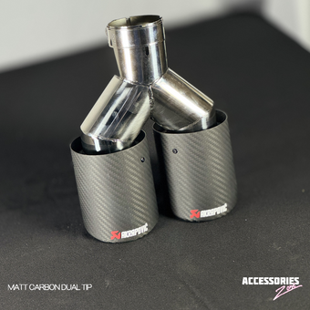 compare product AKRAPOVIC MATTE CARNON DUAL TIP | TYPE 2