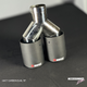 AKRAPOVIC MATTE CARNON DUAL TIP | TYPE 2