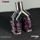 AKRAPOVIC PINK FORGED CARBON  DUAL TIP