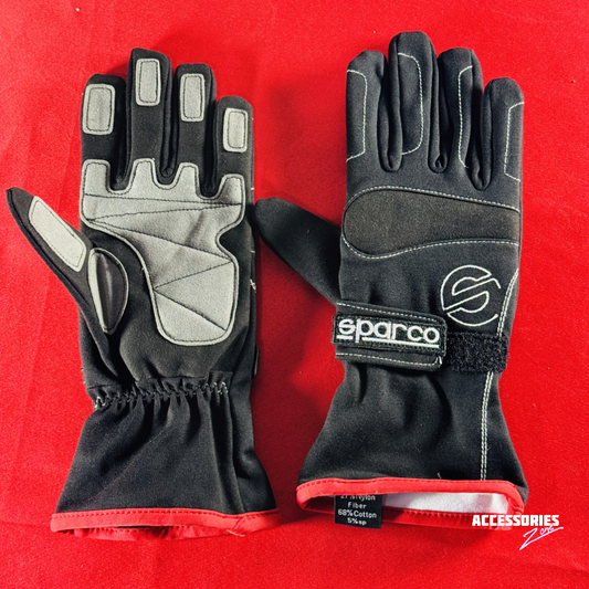 SPARCO RACING GLOVES | BLACK