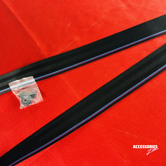 BMW STRIPPED SEAT BELT | OEM REPLACEMENT
