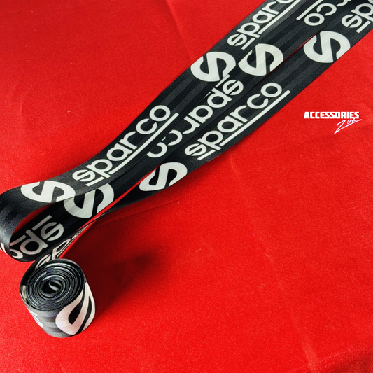 SPARCO BLACK SEAT BELT | OEM REPLACEMENT