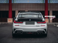 BMW 3 SERIES G20 PRE LCI DRY CARBON DIFFUSER WITH CARNADS