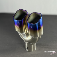 HKS BRUNT DUAL TIP | SQUARE