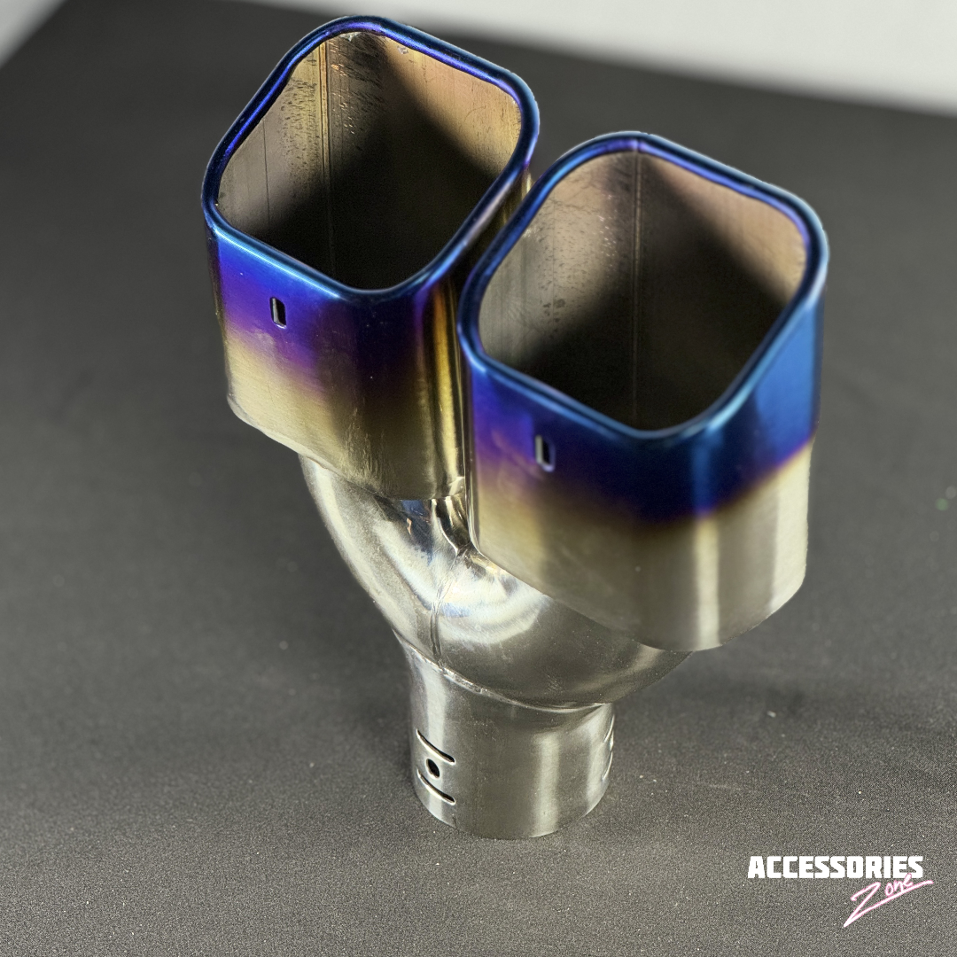 HKS BRUNT DUAL TIP | SQUARE