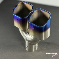 HKS BRUNT DUAL TIP | SQUARE