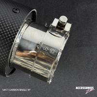 MATTE CARBON AKRAPOVIC SINGLE TIP