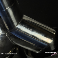 AKRAPOVIC MATTE CARNON DUAL TIP | TYPE 2