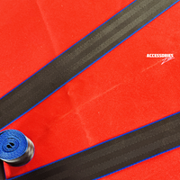 BLACK WITH BLUE STRIPPED EDGES | OEM REPLACEMENT