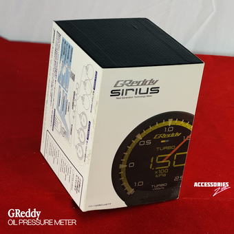 compare product GREDDY SIRUS SERIES | OIL PRESSURE GAUGE