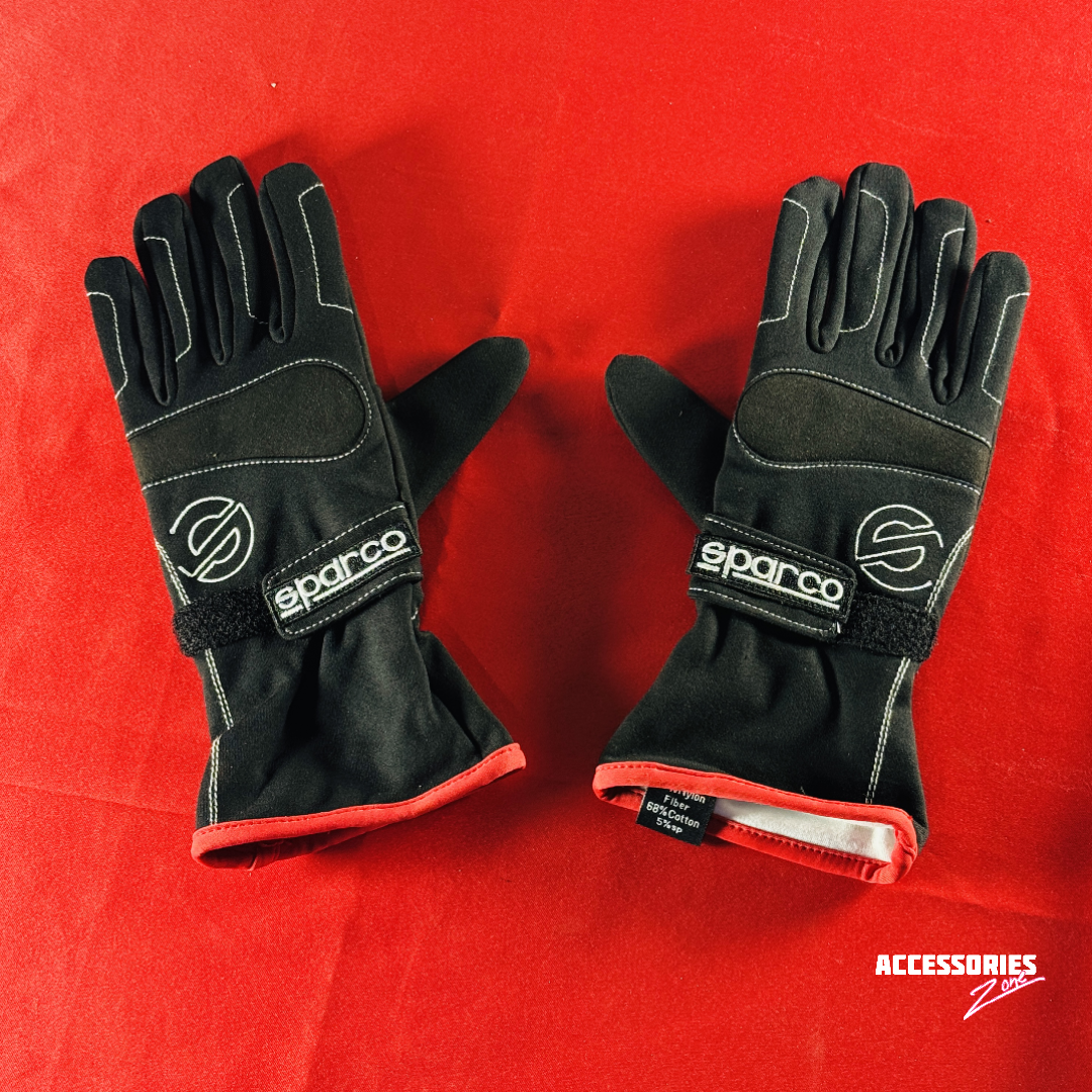 SPARCO RACING GLOVES | BLACK