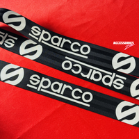 SPARCO BLACK SEAT BELT | OEM REPLACEMENT