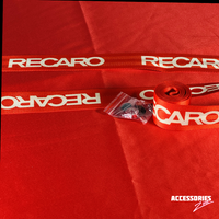RECARO RED SEAT BELT | OEM REPLACEMENT