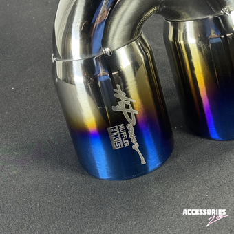 compare product HKS BRUNT DUAL TIP | ROUND