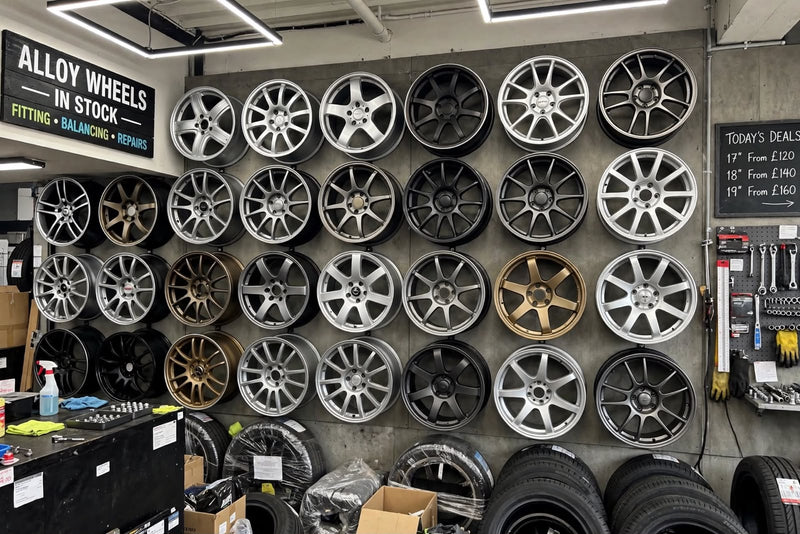 ALLOYS AND  TYRES